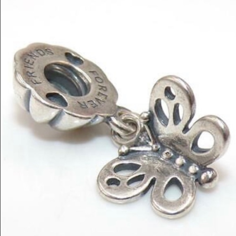 RETIRED PANDORA FOREVER FRIEND CHARM